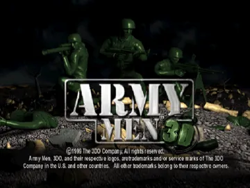 Army Men 3D (US) screen shot title